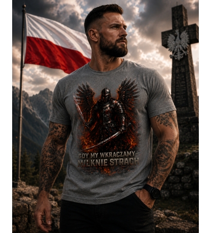 KOSZULKA PATRIOTYCZNI Milknie Strach